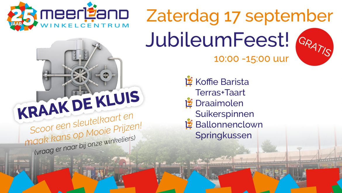 17 september Feest!